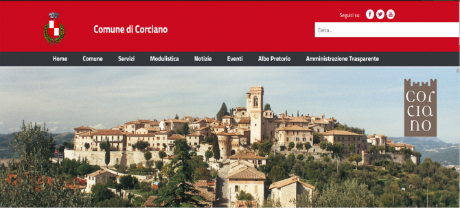 Presentazione del nuovo sito istituzionale del Comune di Corciano
