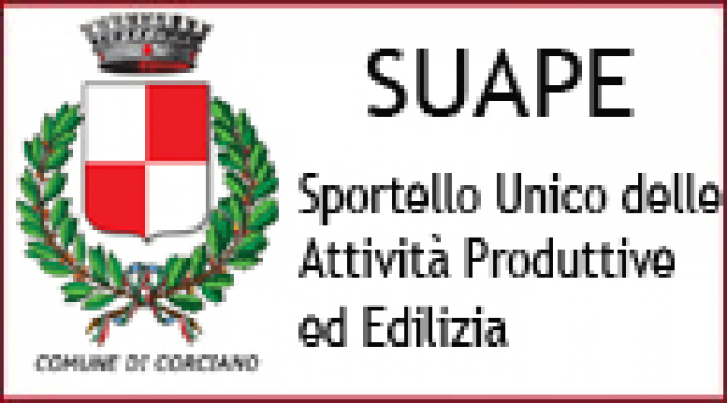 SUAPE - Sportello Unico delle Attività Produttive ed Edilizia - Attivazione Portale SUAPE 3.0